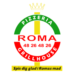 Roma Pizzeria logo.